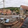 Auf der Röttinger Burg Brattenstein, wo sich in jedem Sommer Theaterfreunde zu den Frankenfestspielen versammeln, herrscht sei Monaten Baustelle. Auf der Röttinger Burg Brattenstein, wo sich in jedem Sommer Theaterfreunde zu den Frankenfestspielen versammeln, herrscht sei Monaten Baustelle.