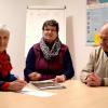 Setzen sich für Leukämie- und Lymphompatienten aus der Region ein (von links): Barbara Keller, Birgit Meller und Hans-Peter Grützner.