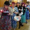 Auf eine vielbelachte Jungfrauenwallfahrt begaben sich beim Sommeracher Seniorenfasching (von links) Brigitte Friedrich, Edeltraud Dinkel, Maria Sauer, Sieglinde Baumann und Brigitte Schwarz.