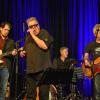 Mitreißend war das Konzert, das die Fast Eddy?s Blue Band beim Kulturamt Haßfurt in der Rathaushalle in Haßfurt gab. Im Bild (von links) Janni Petsos (Gitarre), Eddy Wilkinson (Gesang, Gitarre, Blues Harp), Tilo Stutz (Schlagzeug) und Uwe Jesdinsky (Bass).