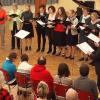 Der Kammerchor der Sing- und Musikschule Gemünden unter Leitung von Michael Albert.