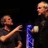 Mit perfekter Performance, frechen Sprüchen und gelungenen Wortspielen gewannen die Brüder Wilfried und Peter Podewitz die erste Vorrunde des Fränkischen Kabarettpreises in der Stadthalle von Arnstein.
