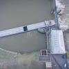 Schiffshavarie an der Schleuse Lengfurt Anfang Februrar.