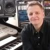 Der aus Haßfurt stammende Musiker, Komponist und Produzent Felix Weber in seinem eigenen Tonstudio im US-amerikanischen Columbus.