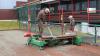 Blick auf den Platz 3 der Anlage des TC Rot-Weiß Mellrichstadt, der in diesen Tagen saniert wird: Die Vorarbeiten am Platzunterbau sind ein wichtiger Baustein, damit der Tennis Force Spielbelag (Allwetterbelag) aufgebracht werden kann.