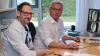 Stehen gemeinsam mit den Kollegen beim Patiententag „Hilfe bei Gelenkschmerz“ im Caritas-Krankenhaus für Fragen zur Verfügung: Oberarzt Dr. Dirk Herold (links) und Chefarzt Prof. Christoph Eingartner.