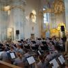 Von barocken Klängen bis zur Filmmusik reichte das Programm des Heeresmusikkorps Veitshöchheim in der gut gefüllten Grafenrheinfelder Pfarrkirche