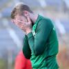 Enttäuschung bei Rene Rohowsky und seinem Team: Der SV Veitshöchheim konnte sich am letzten Spieltag nicht retten.