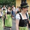 Ein prächtiger Schützenfestzug zog bei der Jubiläumsfeier durch Bischbrunn.