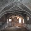 Die noch gut erhaltene Stuckdecke im Refektorium des ehemaligen Klosters Unterzell stammt aus der Echterzeit (1545-1617). Foto:Herbert Ehehalt
