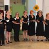 Der Gesangverein 1862 Thüngersheim veranstaltet in diesem Jahr wieder ein Konzert in der Aula des Johann-Schöner-Gymnasiums in Karlstadt. Im Bild der Frauenchor.
