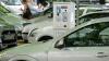 Autos auf dem Paradeplatz. Innerhalb des sogenannten Bischofshutes sollen nach einem Vorschlag der Verwaltung die Parkgebühren am deutlichsten steigen. Foto:Daniel Peter