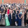Abitur am Armin-Knab-Gymnasium (AKG) Kitzingen: Verabschiedung der Abiturienten in der Frankenhalle Dettelbach.