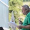 Christoph Biemann – bekannt als Christoph aus der Sendung mit der Maus – spracht am Sonntag beim Tag der offenen Tür der IHK in Würzburg darüber, wie man einfach erklärt. Foto: Daniel Peter
