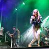 Erst 30 Kilometer Radfahren gemeinsam mit den Teilnehmern an der BR-Radltour und am Abend ein Konzert mit Anastacia, wie hier vor einem Jahr in Ebern. Das erwartet die  Teilnehmer am BR-Radltag am 29. Juli.