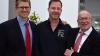 Wechsel am Internat der Christian-von-Bomhardschule in Uffenheim: Philipp Specht, Tom Wagner und Winfried Malcher.