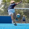 Kicken auf der Landesgartenschau: Am Aktivband finden sich Spielfelder für verschiedene Sportarten. Auch nach der Gartenschau bleiben diese erhalten. Foto: Patty Varasano