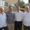 Abschied an der Gewerblichen Schule Tauberbischofsheim (von links): Günter Kreimeier, Daniel Schempp, Schulleiter Hermann Ruppert und Personalratsvorsitzender Anton Bukatz.