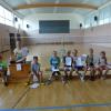 Trotz hochsommerlicher Außentemperaturen nahmen neun Kinder mit großer Begeisterung an dem Ferienprogramm des Badmintonclubs Kirchheim teil. Foto: J. Kreißl