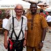 Pfarrer Benjamin aus Nigeria verlässt uns wieder. Foto: Günther Wagenbrenner