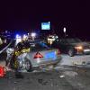 Ein Falschfahrer in einem Mercedes verursachte am Donnerstagabend einen schweren Unfall auf der A 7 nahe Werneck. Der Mann krachte frontal in einen entgegenkommendes Auto.