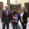 Sparkassenkunde gewinnt bei Verkehrssicherheitsaktion 