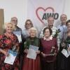 Geehrte AWO-Mitglieder (von links): Michael Meier, Sibylle Heisel, Leonhard Meier, Eva-Maria Graf, Regina Beck, Monika Mahlmeister, Manfred Lehmann, Vorsitzender Achim Meier, Susanne Bender-Meier und Kerstin Meier.