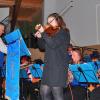 Geigen-Premiere: Pauline Berninger spielte das „Halleluja”.