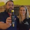 Roberto und Mona Mocciaro vom Ristorante Italia in Lohr handeln unter dem Markennamen Don Pippino mit Olivenöl.
