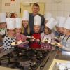 Zu einem Kochkurs „Herbstküche -  mit Kürbis und Co.“ hatte die Bücherei Kürnach Kinder ab der  3. Klasse eingeladen. 
