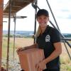 Auf dem Bau kam JobBloggerin Melissa Kalmund diesen Sommer ordentlich ins Schwitzen.