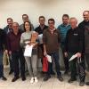 Von links: Alexander Mill, Nikolai Haberkorn (20 Jahre), Rainer Becker (25), Simon Franz (10), Regina Weisbecker (10), Jochen Vestweber (10), Martin Rüppel (30), Harald Bechold (20), Andreas Rüppel (25), Gerald Wirzberger (20), Andreas Nicklaus (20).