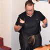 Das Zwienähen bei einem Haferlschuh führte Volker Trapp vor. Das Zwienähen bei einem Haferlschuh führte Volker Trapp vor.