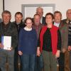 Die Vorsitzenden Manfred Niksch (von links) und Ferdinand Ruft ehrten beim VdK-Ortsverband Iphofen die langjährigen Mitglieder Gerhard Rabenstein, Ludwig Eisen, Claudia Bonfig, Georg Rechter, Georg Marr, Martha Krämer, Ludwig Bauer, Michael Klein, Heinz Riedel und Betty Weigl.