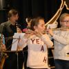 Das Holzbläser-Ensemble spielte beim adventlichen Konzert der Städtischen Sing- und Musikschule Hirtenlieder.