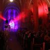 Einmal ganz anders ließ sich die Karlstadter Stadtpfarrkirche bei der Lichtshow „Kirchen(t)räume – Sound of Pink Floyd“ erleben.