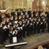 Der St. Petersburger Knabenchor mit Dirigent Wadim Ptscholkin gab ein beeindruckendes Konzert in der Kirche Mariä Geburt
