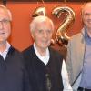Jubilare unter sich: Peter Benndorf (30 Jahre), Hans Münch (60 Jahre), Martin Preiß (30 Jahre).