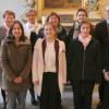 Der neue Kirchenvorstand für Kleinlangheim (hintere Reihe): Pfarrer Harald Vogt, Annelie Pötzl, Edith Fink-Ziegler, Ilse Zeller, Barbara Schielke (Schwarzach), Simon Heß; (vorne): Sandra Henke-Mengler (Feuerbach), Julia Kerzner, Anita Krauß und Pfarrerin Mareike Rathje