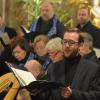 Tenor Stefan Schneider war einer von vier Solisten, der den Höchberg Kirchenchor an Mariae Geburt unterstützte