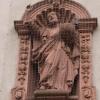 Die Christusfigur an der Südseite der Domsepultur.