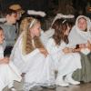 Kinder erzählten musikalisch von Weihnachten in der Pfarrkirche St. Josef bei einem modernen Krippenspiel.
