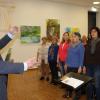 Viel Zeit wendet Karl-Heinz Sauer schon vor Weihnachten für die Chorproben auf. Hier studiert er mit dem Projektchor St. Franziskus am Steigerwald die Missa pastoralis in D von Jan Lohelius Oehlschlägel ein. Viel Zeit wendet Karl-Heinz Sauer schon vor Weihnachten für die Chorproben auf. Hier studiert er mit dem Projektchor St. Franziskus am Steigerwald die Missa pastoralis in D von Jan Lohelius Oehlschlägel ein.