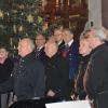 Ein Höhepunkt beim Weihnachtskonzert war das "Das Wolgalied", das der weltbekannte Ural Kosaken Chor in der Urspringer Pfarrkirche sang. Auch der Projektchor des MGV Urspringen trat mit den ukrainischen Sängern auf.