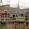 Sorgfältig war die Allersheimer Synagoge im Jahr 2014 abgebaut worden: 