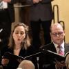 Die vier Gesangssolisten überzeugten ihr Publikum, im Bild Barbara Buffy (Alt) und Sebastian Köchig (Tenor). Die vier Gesangssolisten überzeugten ihr Publikum, im Bild Barbara Buffy (Alt) und Sebastian Köchig (Tenor).