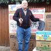 So fing alles an: Robert Stöcker mit seiner ersten Lieferung von Elektronikschrott im Februar 2006.