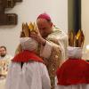 Nicht von Würzburger Dom, sondern von der Kirche St. Josef in Marktheidenfeld (Lkr. Main-Spessart) sandte Bischof Franz Jung in diesem Jahr die Sternsinger der Diözese Würzburg aus.