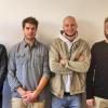 Das Würzburger FHWS-Team mit den Studenten (von links) Jonas Dettling, Felix Fuchs, Fabian Espach und Johannes Zeck.