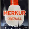 Glühbirnen-Werbung von 1930 in der Ausstellung des Museums für Kommunikation.